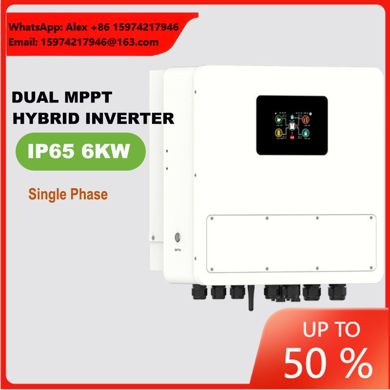 Off Grid Solar Inverter 48V 6000W - Inwerter solarny hybrydowy jednofazowy niskonapięciowy IP65