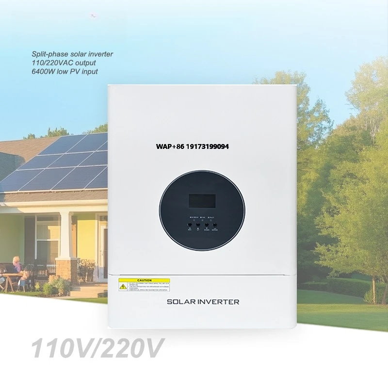 Split Phase Inverter 10Kw 110V 220V - Popularny falownik solarny 10KW 12.5kva DC