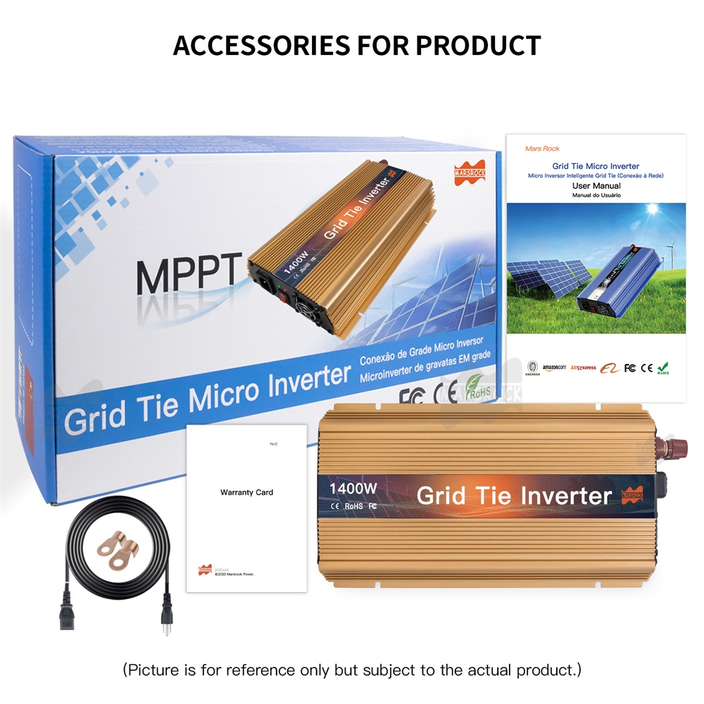 Mikroinwerter solarny sieciowy – Micro Inverter 1400W Solar Grid Tie recenzja i cena