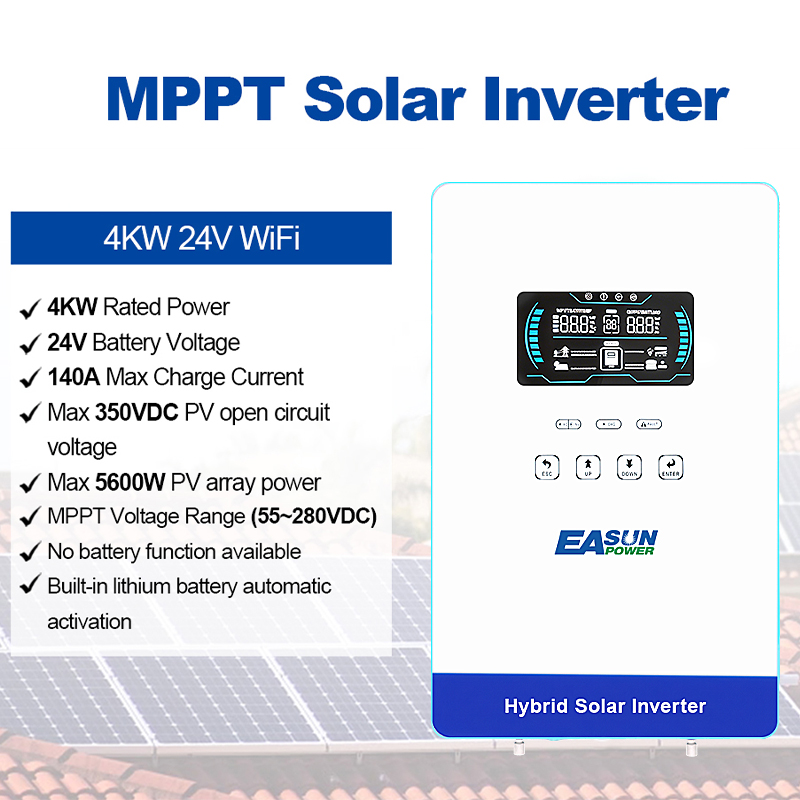 EASUN POWER 4000W 24V Inwerter – Grid Tie Inverter Limiter 2000W recenzja i cena