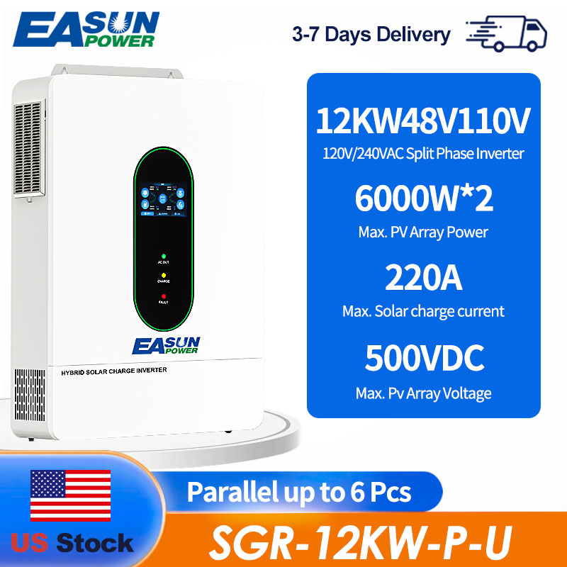 EASUN POWER US 12KW 12000W Inw – Grid Tie Inverter Limiter 2000W recenzja i cena