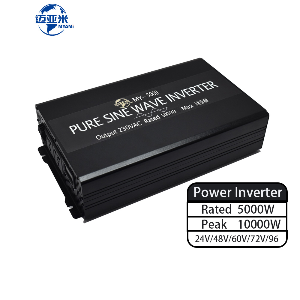 MYAMi nowy czysty falownik sin – Pure Sine Wave Inverter 5000W 48V 220V recenzja i cena